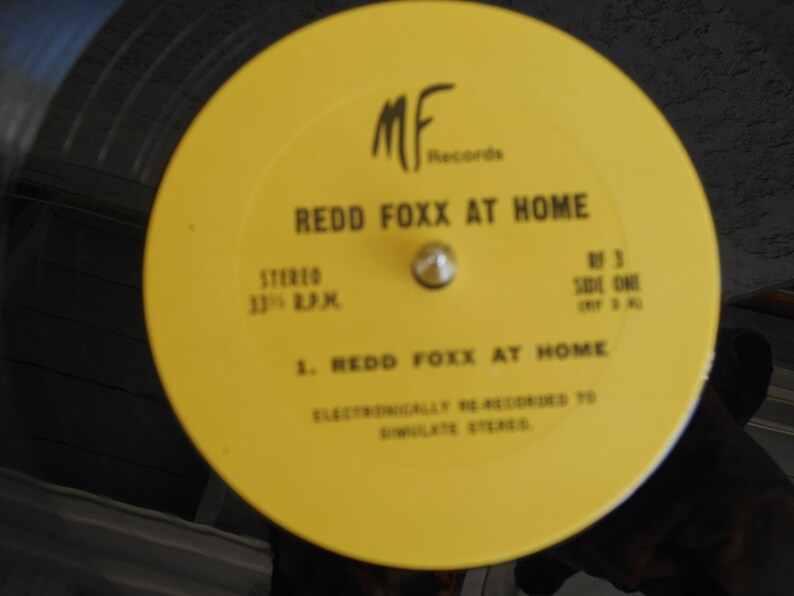 Redd Foxx at Home Vinyl Record - Etsy