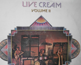 Live Cream - Volume II - vinyl record