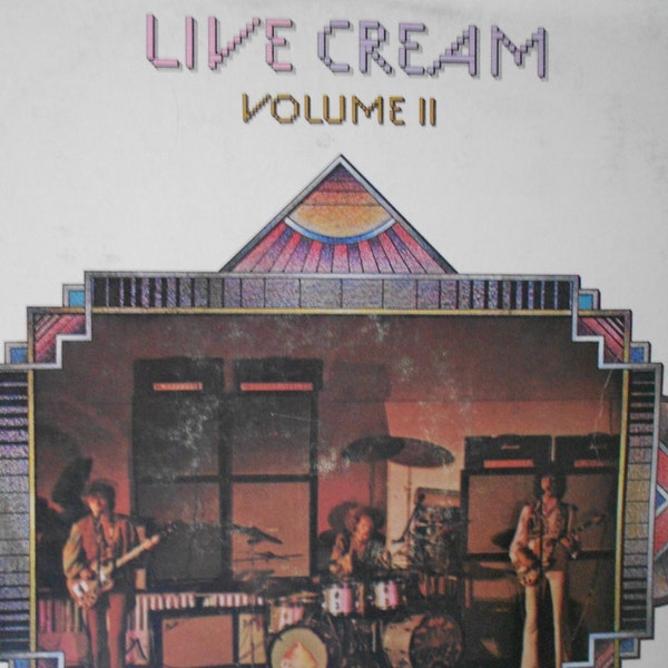 Live Cream - Volume II - vinyl record