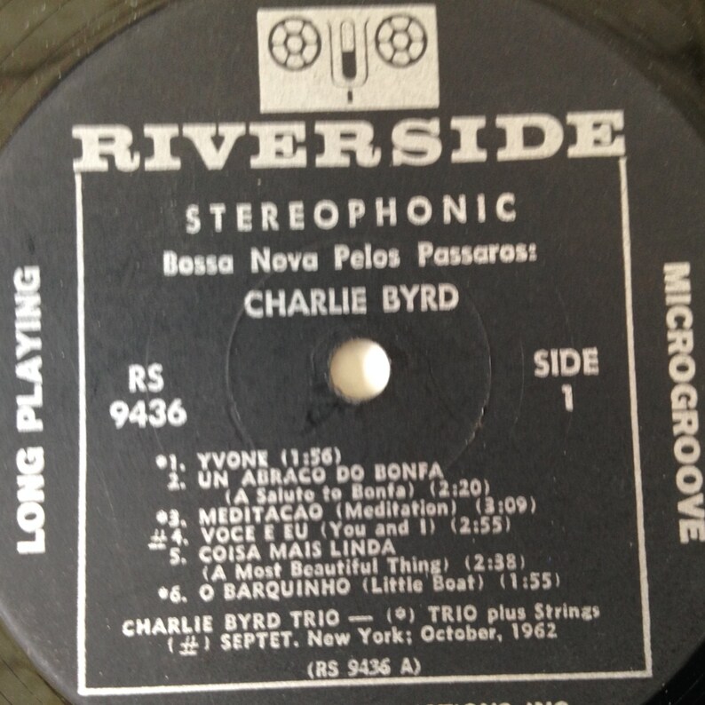 Charlie Byrd Bossa Nova Pelos Passaros vinyl record Etsy