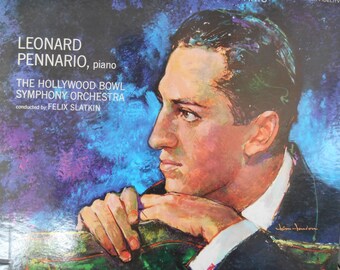 Gershwin Hollywood Bowl Symphony Orchestra The Conducted By Felix Slatkin Leonard Pennario