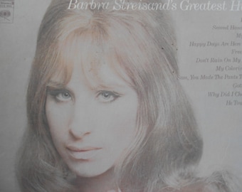 Barbra Streisand's- Greatest Hits - vinyl record