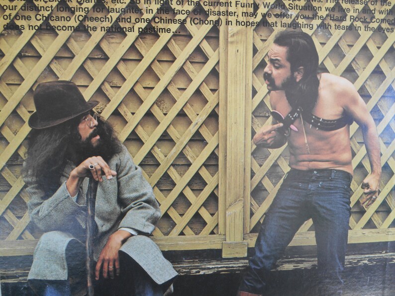 Cheech and Chong self-titled 1972 vinyl record | Etsy