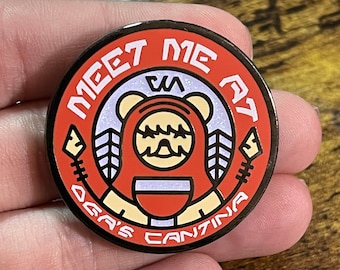 Take Me To The Cantina Enamel Pin