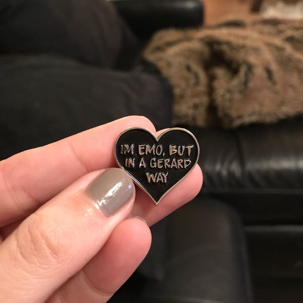 Soy Emo Enamel Pin