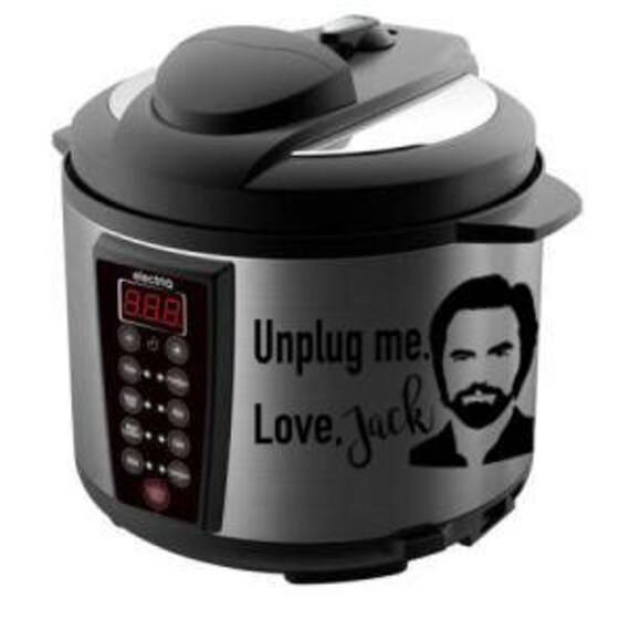 Crock Pot Jack Vinyl Decal Instapot This Is Us Decal Unplug Etsy