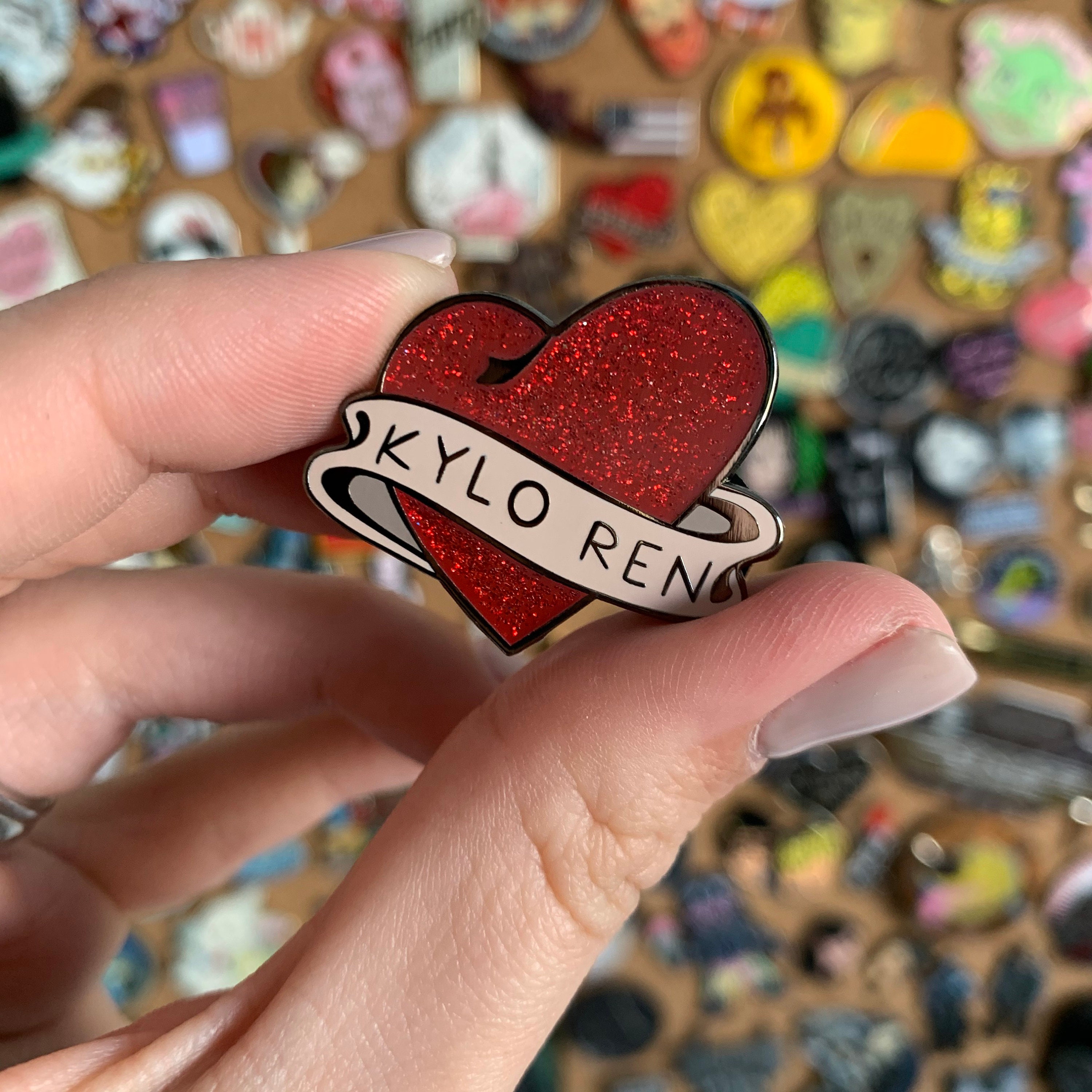 Kylo Ren Enamel Pin
