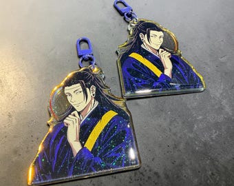 Geto / Kenjaku Double-Sided Epoxy Keychain