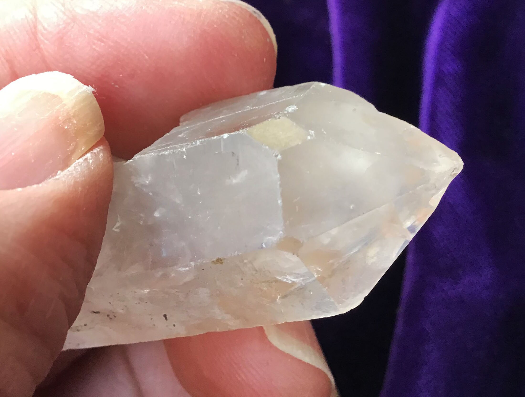 Rare Dauphine Twin Quartz crystal Natural crystal 2 pouces Etsy France