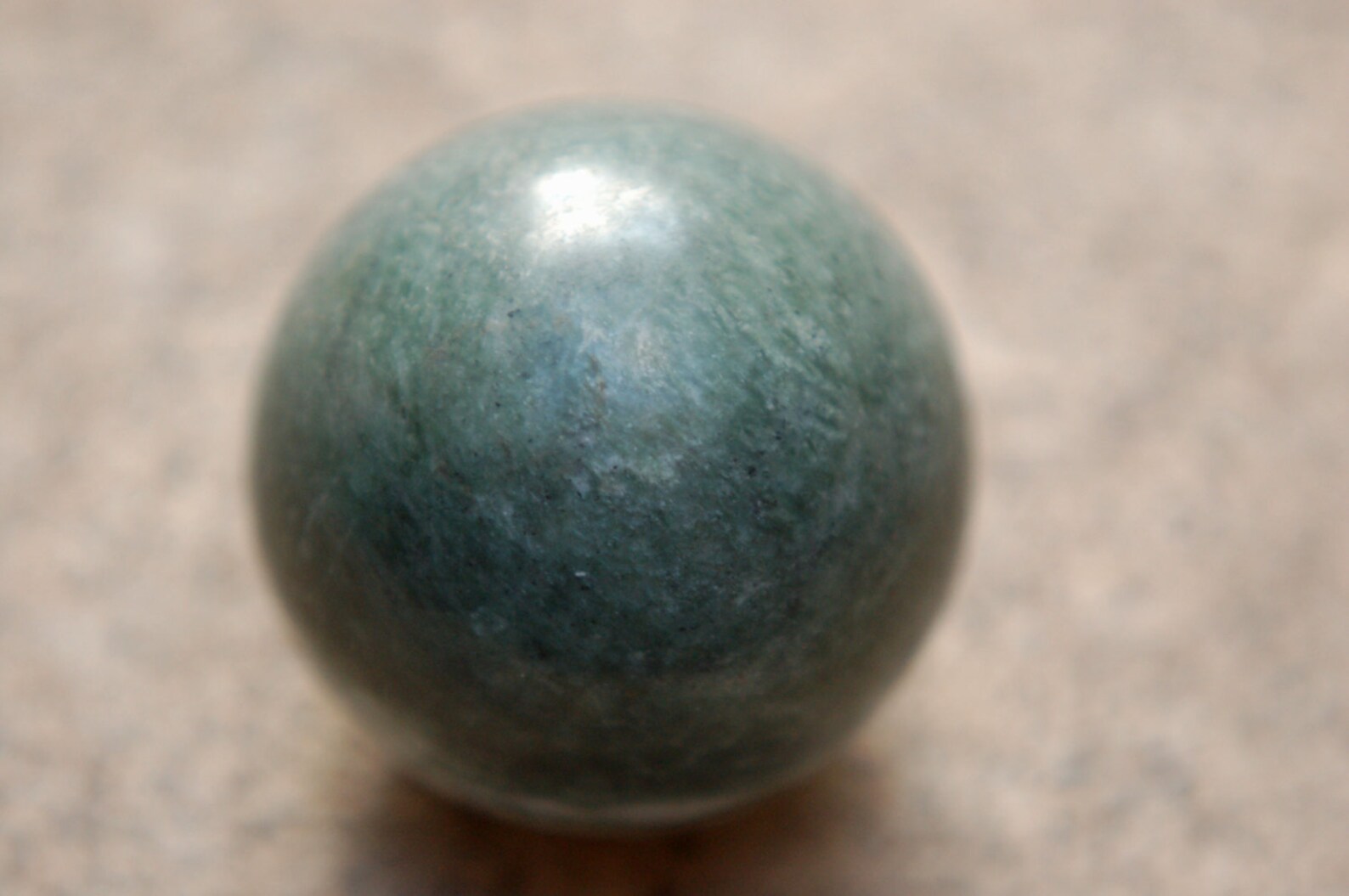 Green Marble crystal ball/sphere Natural crystal 1 3/4 Etsy