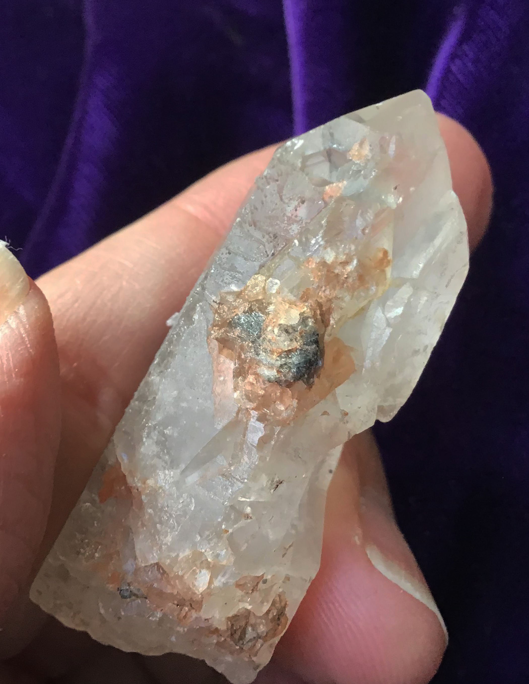 Rare Dauphine Twin Quartz crystal Natural crystal 2 pouces Etsy France