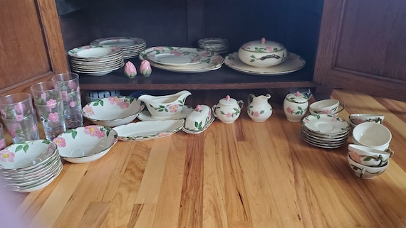Desert Rose Dish Set Franciscan - Etsy