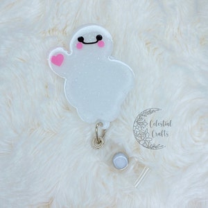Baymax Badge Reel | Disney Badge Reel | Baymax ID Badge Holder | Bubble Doll Badge Reel ID Holder | Big Hero 6 ID Holder