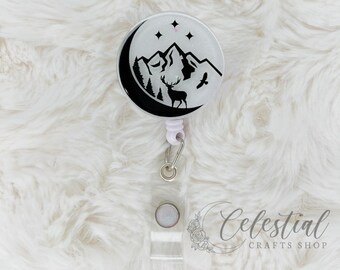 SJM Universe Badge Reel | Maas Verse Badge Reel | ACOTAR Id Holder | TOG Badge Reel | Crescent City Badge | Bookish Badge Reel