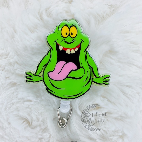 Ghostbusters Id Badge Holder Etsy