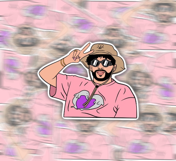 Un Verano Sin Ti Sticker Bad Bunny Sticker Bad Bunny UVST Etsy