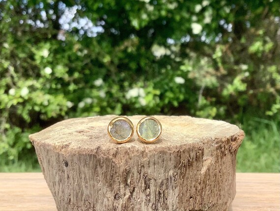 Gold vermeil studs deals