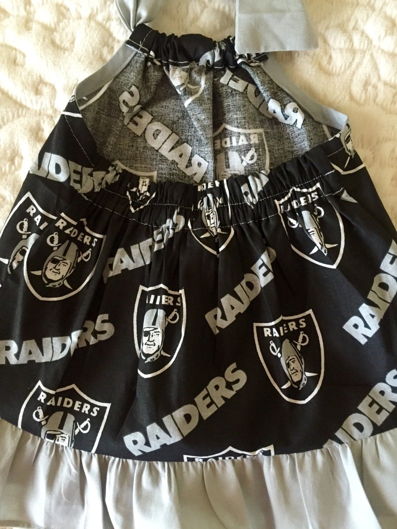 6 Months and 12 Months Oakland Raiders Baby Girl Summer Dress Size 3 Months