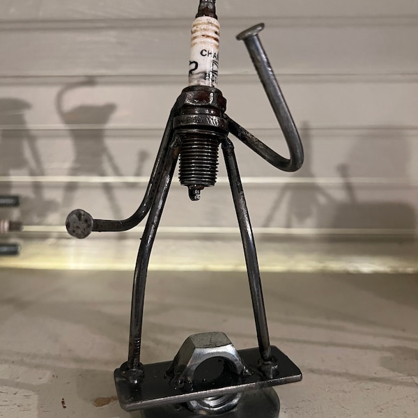 OneWheel Spark Plug Metal Art