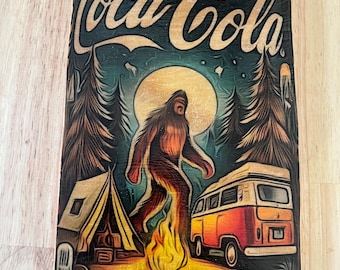 Bigfoot Coca-Cola Wall Decor