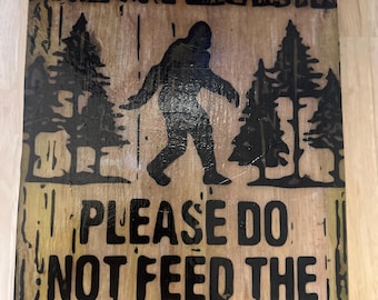 Bigfoot Wall Decor