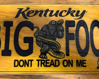 Kentucky BIGFOOT Wall Decor