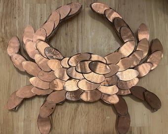 Penny Crab Wall Decor