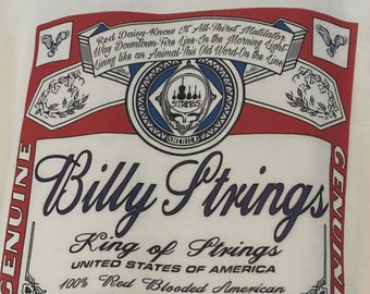 Billy Strings Rey de las Cuerdas Camiseta