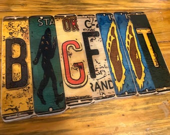 Colorful BIGFOOT Wall Decor