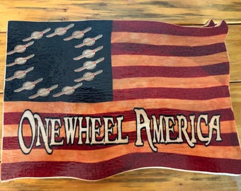 Onewheel America Wall Decor