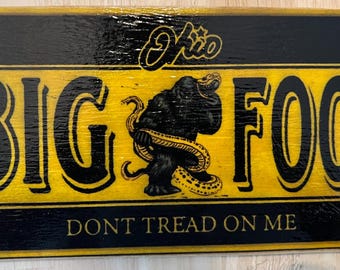 Ohio License Plate Wall Decor