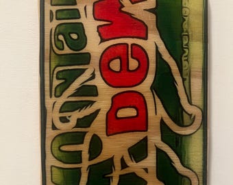 Bigfoot Mountain Dew Wall Decor