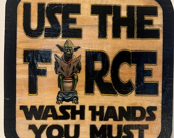 Bathroom Star Wars Wall Decor