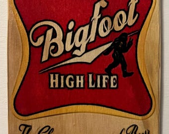 Bigfoot High Life Wall Decor