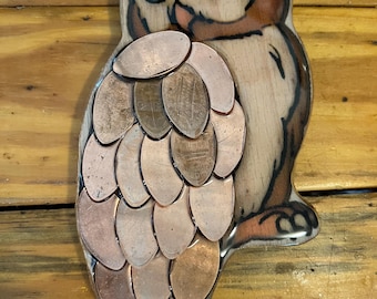 Penny Owl Wall Decor