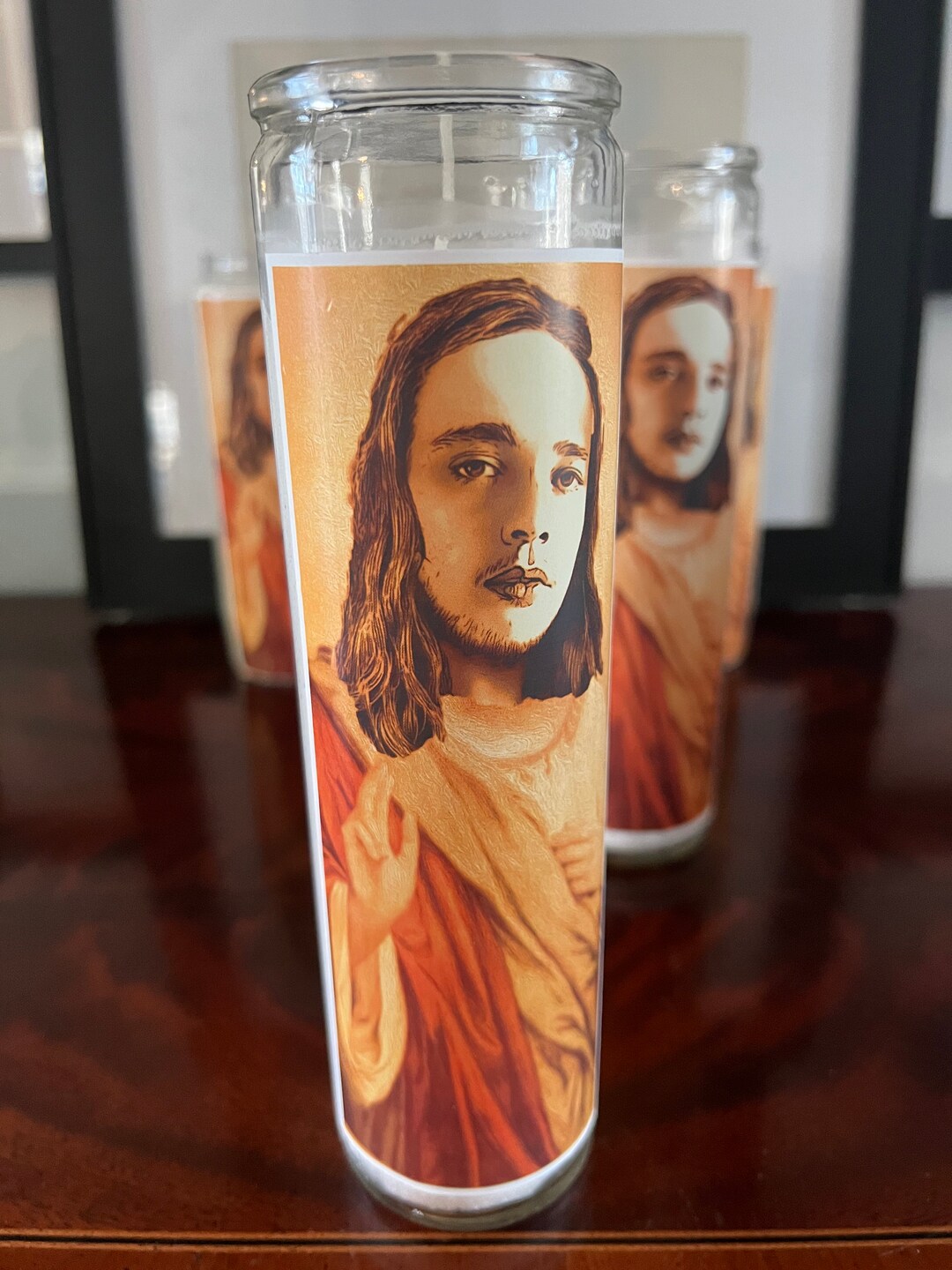 Saint Billy Funny Prayer Candle Etsy
