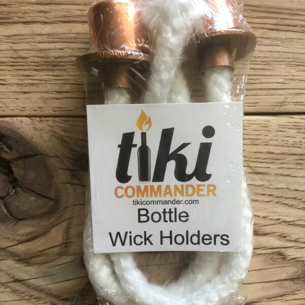 Four Copper Wick Holders