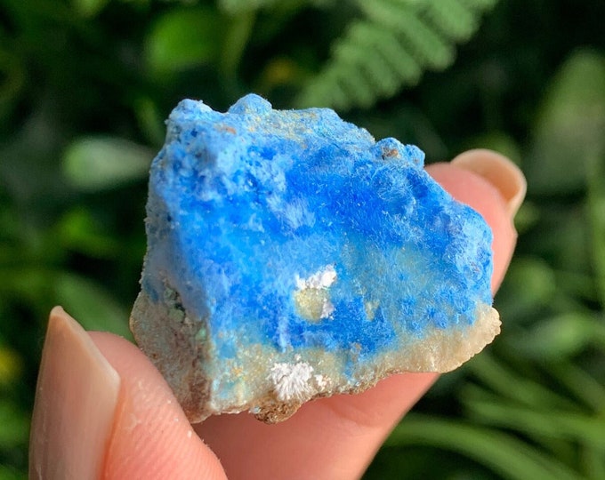 9g Mini Cyanotrichite Specimen, Rare Material, Stone of Motivation and Boosting Energy