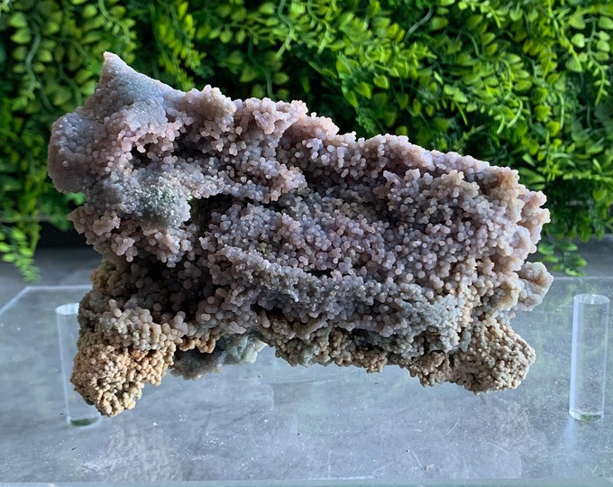 375g Large Grape Agate Show Piece, Chalcedony, Botryoidal Crystals, Stone of Tranquility
