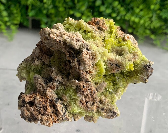 328g Rare Pyromorphite on Matrix, Stone of Amplifying Energy