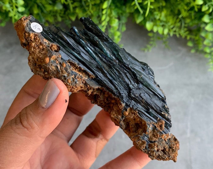 140g Vivianite Show Piece, Green Vivianite, Fire Element, Brazil, Stone of Protection and Grounding