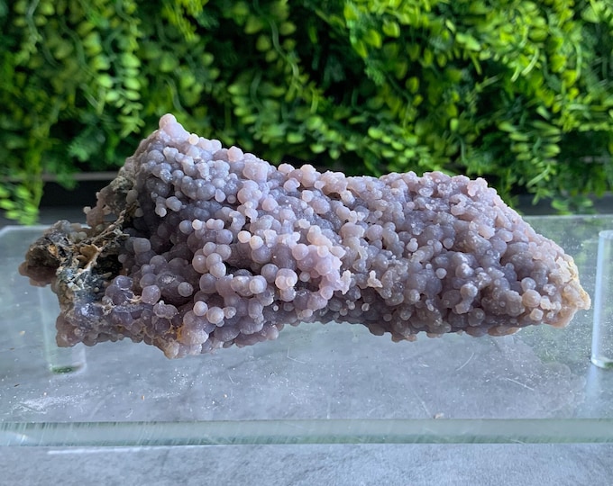 196g Magical Grape Agate Specimen, Botryoidal Crystals, Stone of Tranquility