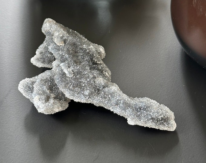 61g Druzy Sphalerite Cluster, Medium Sized, (K), Sparkly, Stone of Protection