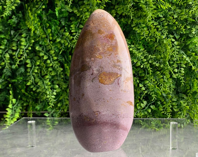 1227g Pastel Ocean Jasper Show Piece Freeform, Stone of Uplifting Energy