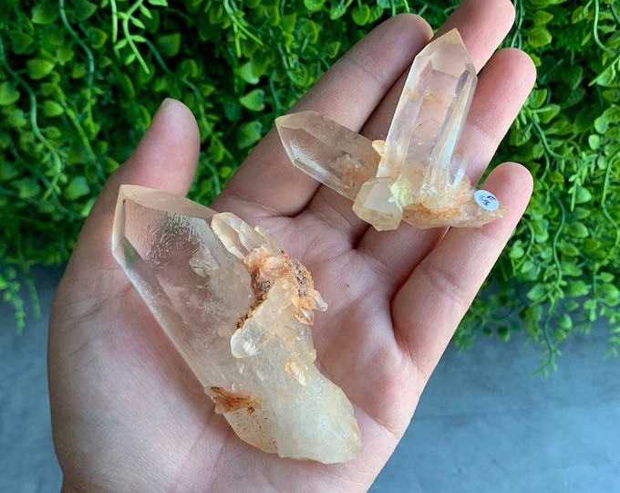 Small Himalayan Quartz Cluster, Record Keepers, Lemurian Striations, Pick Your Own, Stone of Cleansing Energy