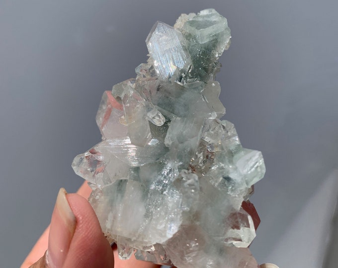 68g Rare and Gemmy Apophyllite Stalactite, Dogtooth Apophyllite, Clear Apophyllite, Very Rare, The Angelic Stone