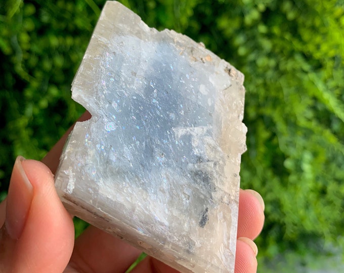 127g Icy Blue Barite Specimen, Baby Blue, High Quality, Collectors Piece, Stone of Memory