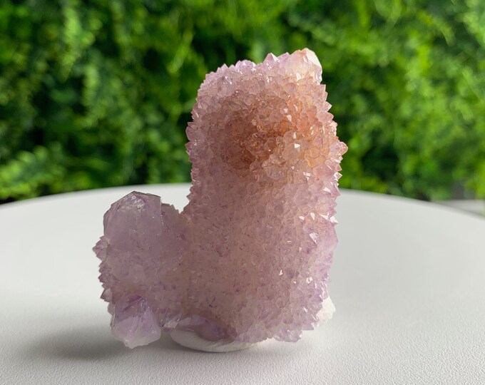 69g Spirit Quartz / Cactus Quartz Amethyst Cluster with Citrine, South Africa, Stone of Relaxation
