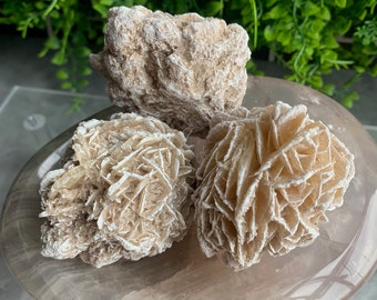 Beautiful Desert Rose Cluster Ball, Intuitive Pick, Stone of Energy Cleansing