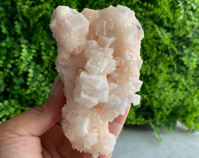 323g Pale Pink Halite Specimen, High Shine, High Quality, Searles Lake, Inyo County, California, Stone of Self Love